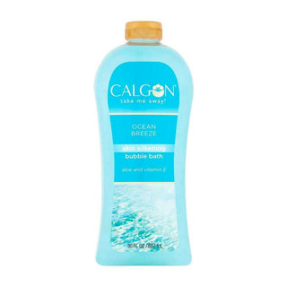 Calgon Bubble Bath, Skin Silkening, Ocean Breeze 30 Oz