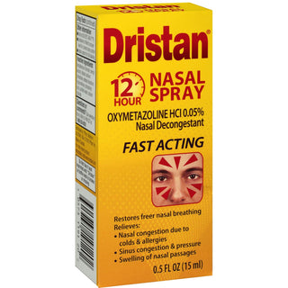 Anbesol Dristan 12 Hour Decongestant Nasal Spray 0.5 Fl. Oz. Box