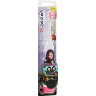 Arm & Hammer Spinbrush Kids Electric Battery Toothbrush, Disney Descendants