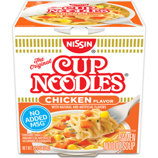 Nissin Cup Noodles Chicken Flavor Soup 2.5 Oz