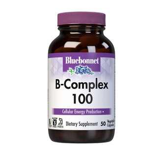 Bluebonnet Nutrition, B-Complex 100, 50 Vegetable Capsules