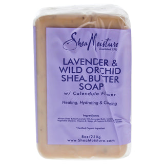 Shea Moisture Lavender & Wild Orchid Butter Soap 8.00 Oz