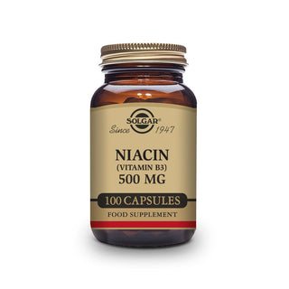 Solgar No-Flush Niacin 500 Mg Vegetable Capsules