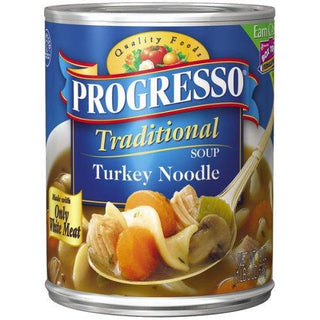 Progresso Low Fat Traditional Turkey Noodle Soup 19 Oz Can