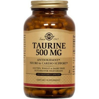 Solgar Taurine 500 Mg Vegetable Capsules