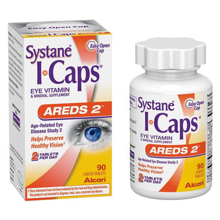 I Caps Eye Vitamin & Mineral Supplement, Coated Tablets
