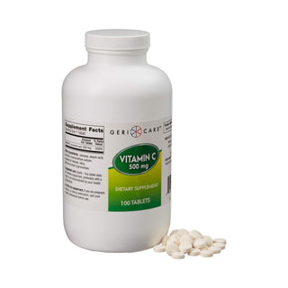Geri-Care Vitamin C 500 Mg Dietary Supplement Tablets
