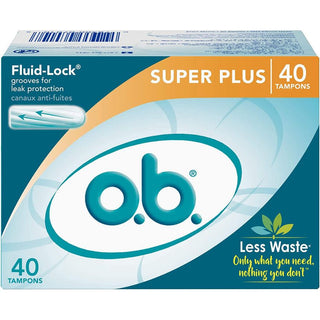 OB Applicator Free Digital Tampons Super Plus Absorbency