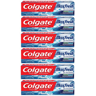 Colgate Max Fresh With Whitening Toothpaste Electric Mint