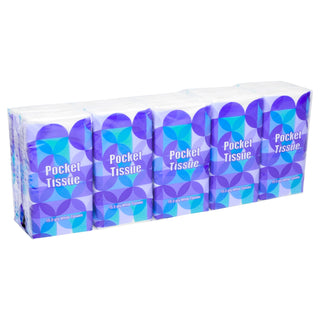 U S Cotton Facial Tissue Pocket Packs 8/packs