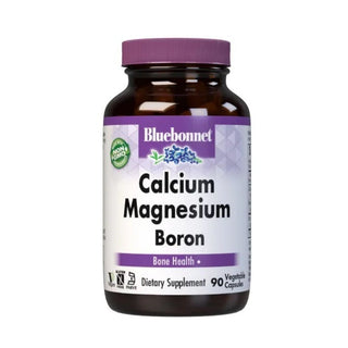 Bluebonnet Calcium Magnesium Plus Boron - 90 Vegetarian Capsules