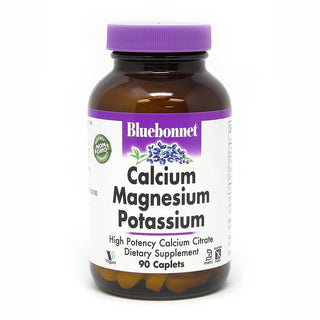 Bluebonnet Calcium Magnesium Plus Potassium - 90 Caplets