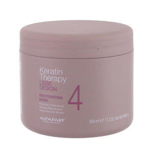 Alfaparf Milano Lisse Design Keratin Therapy Rehydrating Mask 17.63 Oz