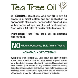 Nature's Truth Tea Tree Oil, Australian, Pure, Purifying 2 Fl Oz