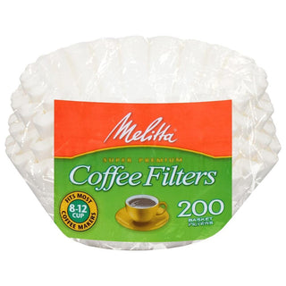 Melitta Coffee Filters, Basket, Super Premium