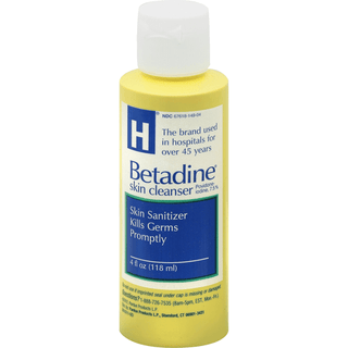 Betadine Skin Cleanser Liquid 4oz