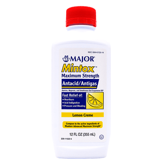 Major Mintox Maximum Strength Liquid 12 Oz