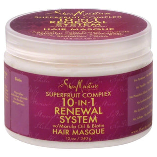 Shea Moisture Superfruit Complex 10-In-1 Renewal System Hair Masque 12 Oz