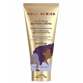 Pantene Gold Series Sulfate-Free Hydrating Butter Cream For Curly, Coily Hair - 6.8oz