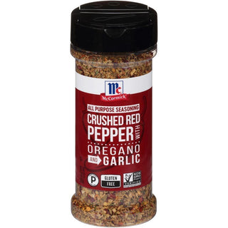 McCormick All Purpose Seasoning, Crushed Red Pepper, Oregano And Garlic