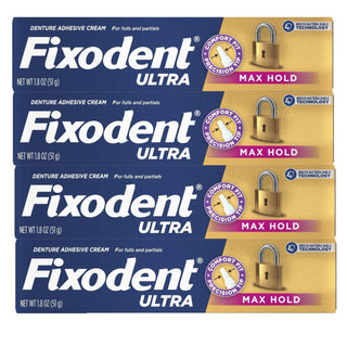Fixodent Ultra Max Hold Food Seal Denture Adhesive