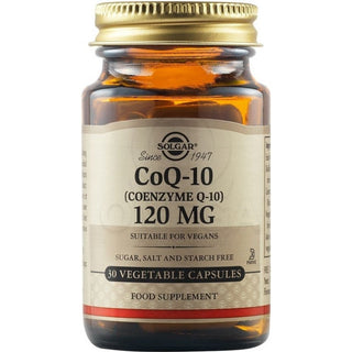 Solgar Coenzyme CoQ-10 120 Mg 30 Vegetable Capsules