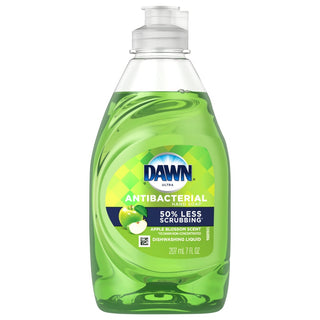 Dawn Dishwashing Liquid, Antibacterial, Hand Soap, Apple Blossom Scent 7 Fl Oz