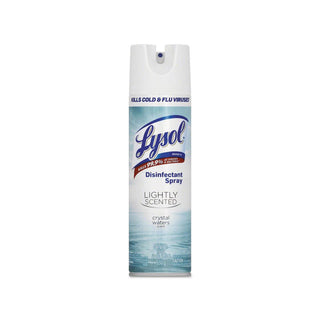 LYSOL® Brand III Lightly Scented Disinfectant Spray, Crystal Waters, 19 Oz