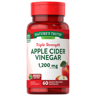 Nature's Truth® Triple Strength Apple Cider Vinegar – 1200 mg (Quick Release Capsules)