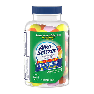 Alka-Seltzer Heartburn Relief Chews Antacid Assorted Fruit