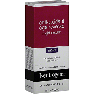 Neutrogena Night Cream, Anti-Oxidant Age Reverse