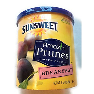 Sunsweet Breakfast Prunes, With Pits 16 Oz