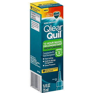 Vicks Nasal Decongestant, 12 Hour, Non Drowsy 0.5 Oz
