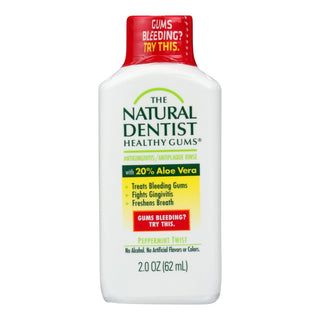 Natural Dentist Anti Gingivitis Rinse – Healthy Gums – Peppermint Twist – 2 Oz