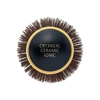 Gold Nano Ceramic Hair Brush with 6 Inch XL Barrel