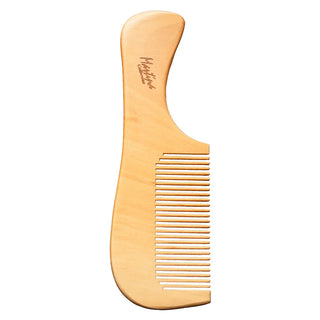 Axel Kraft Wood Comb Natural With Handle