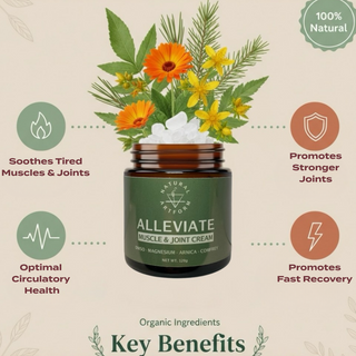 ALLEVIATE MUSCLE & JOINT RELIEF Cream | DMSO Powered Relief