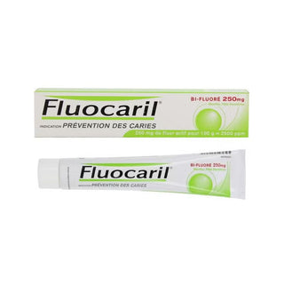 Fluocaril Bi-fluore 250mg Mint Toothpaste for Decay Protection 125 Ml