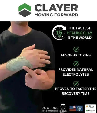 BJJ and Martial Arts - Healing Clay - Recovery Clay- 4 FL.OZ
