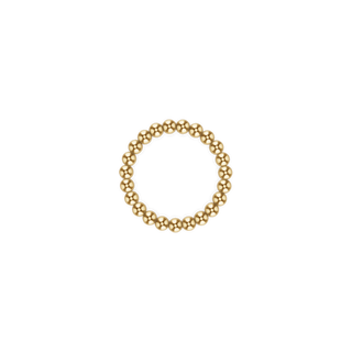 3MM Gold Ball Ring
