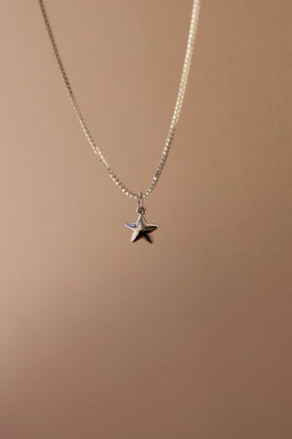SILVER STAR CHARM