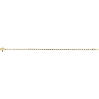 Ligne Éclat Carré Bracelet 2.5 CTW 14K White/Yellow Gold