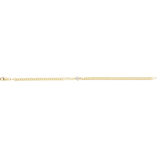 Noéline Pavé 14K Yellow Gold Natural Diamond Link Bracelet