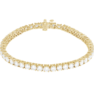 14K Gold Lab-Grown Diamond Tennis Bracelet – L'eternel