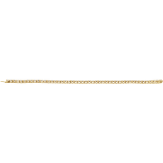 14K Gold Lab-Grown Diamond Tennis Bracelet – L'eternel