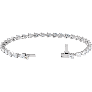 Rivière Élégance Diamond Bracelet 14K White & Yellow Gold