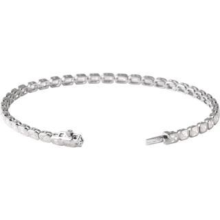 Lab-Grown Diamond Tennis Bracelet in 14k Gold – Ligne Précieuse