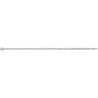 Lab-Grown Diamond Tennis Bracelet in 14k Gold – Ligne Précieuse