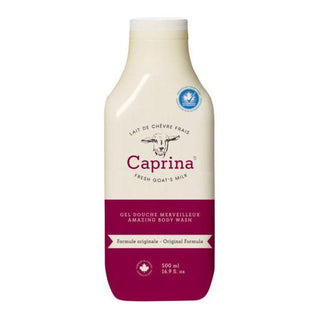 Caprina Fresh Goat's Milk Body Wash, Original Formula, 16.9 Oz