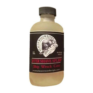 Bearver WoodwRight Ship Wreck Cove After Shave Splash 4 Oz